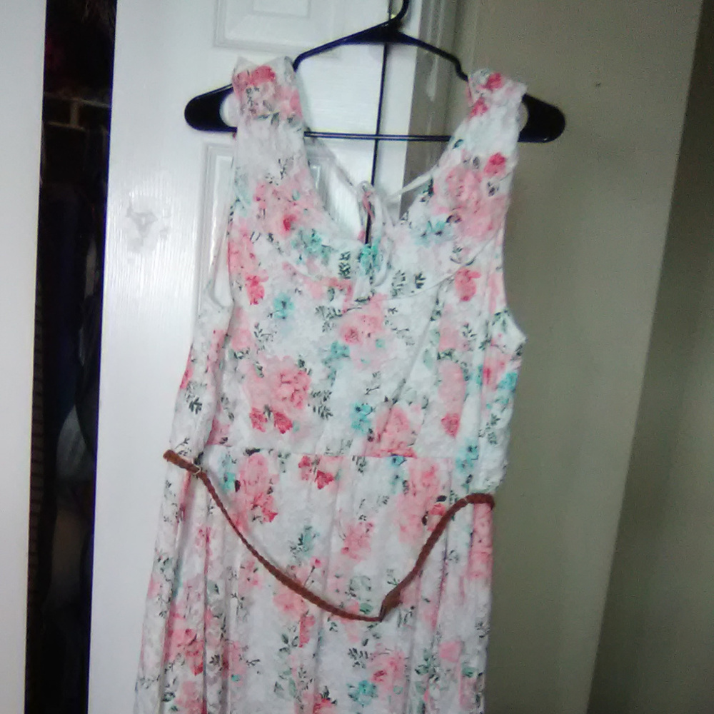 pretty floral dress